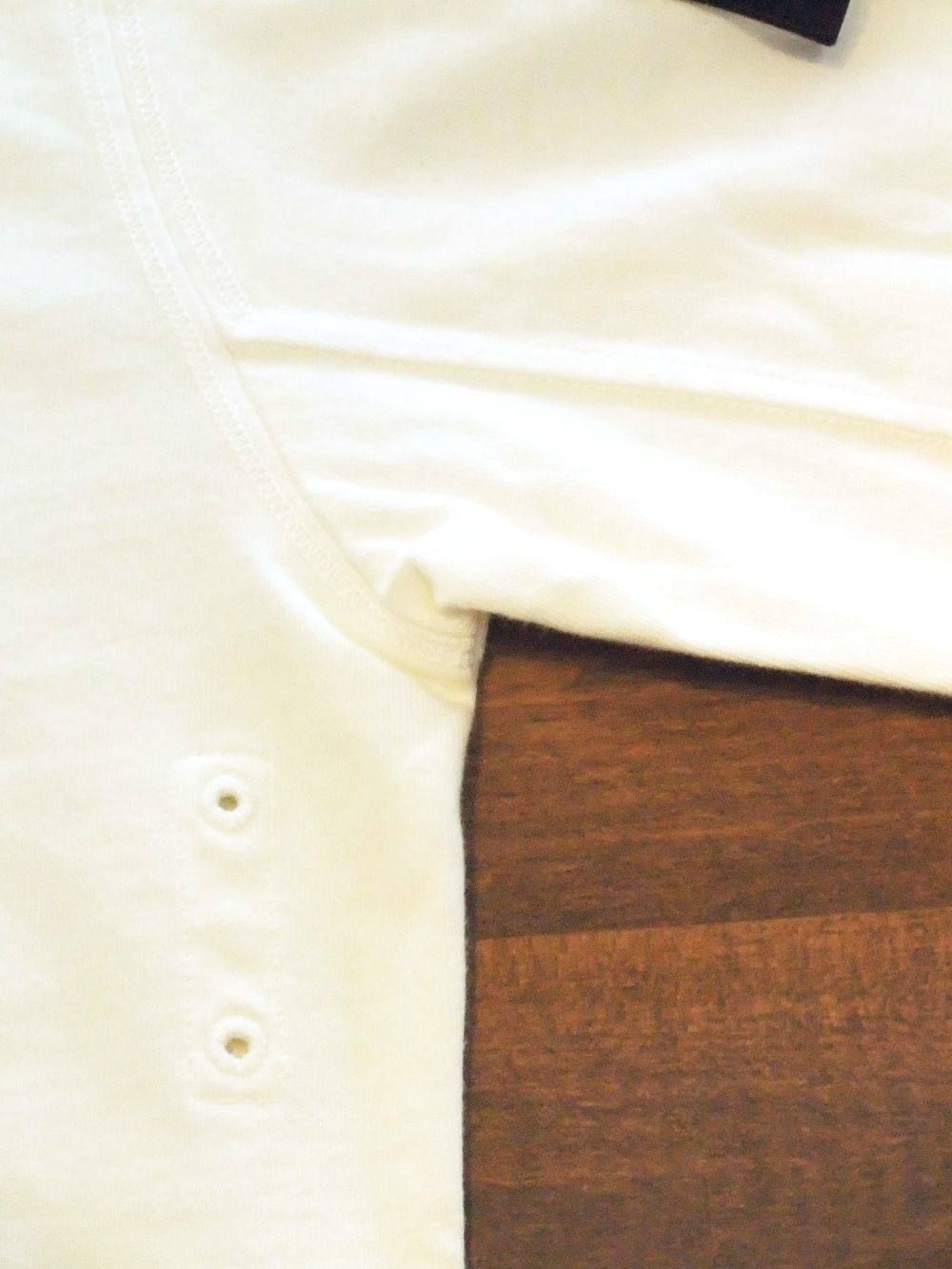 ロゴ クルーネック L/Tシャツ ( WHITE )  62350