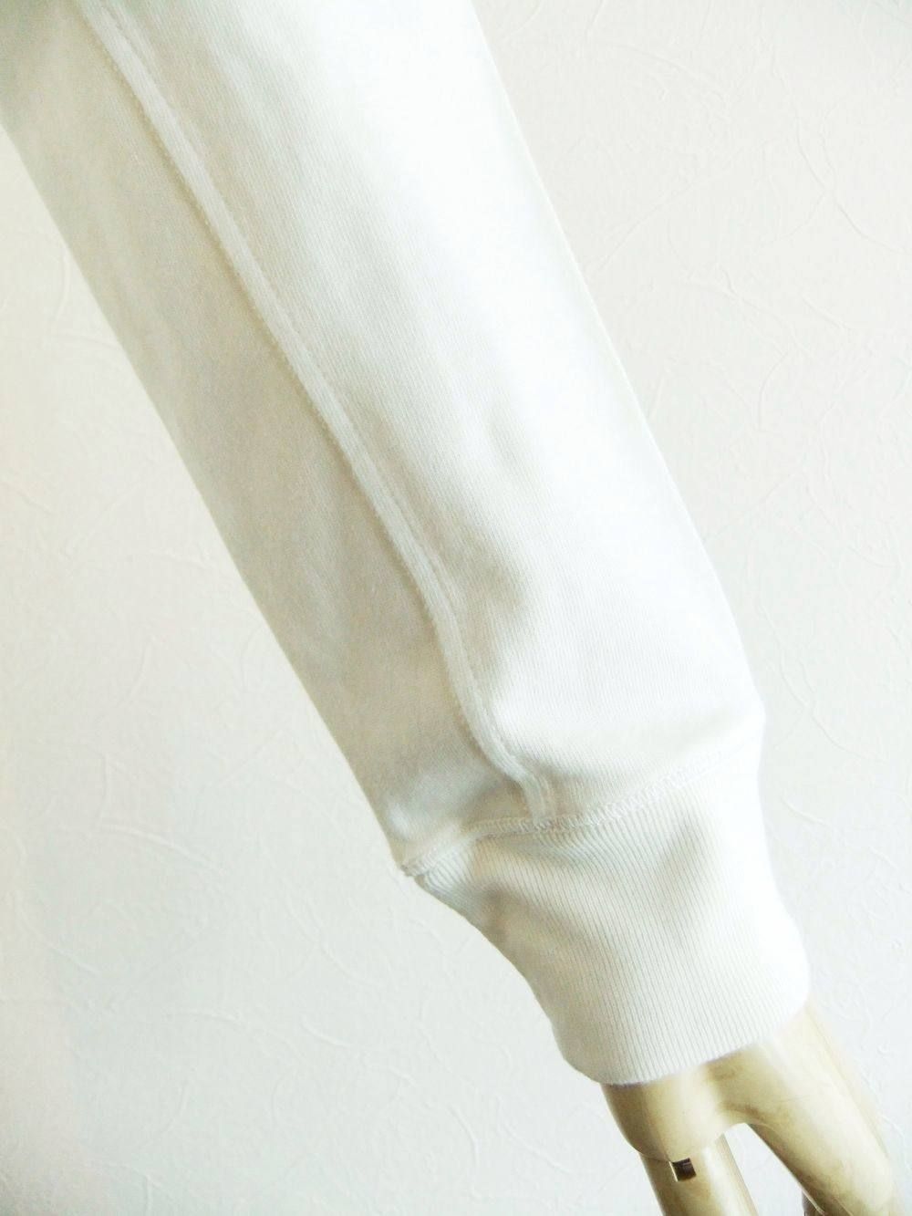 ロゴ クルーネック L/Tシャツ ( WHITE )  62350