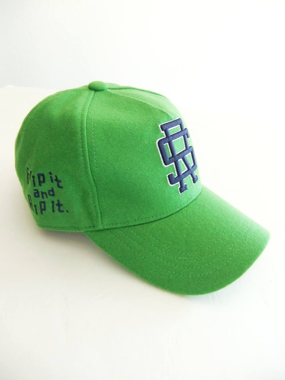 FLANNEL B.B Cap 2  ロゴ入りキャップ ( グリーン ) RSA-19201