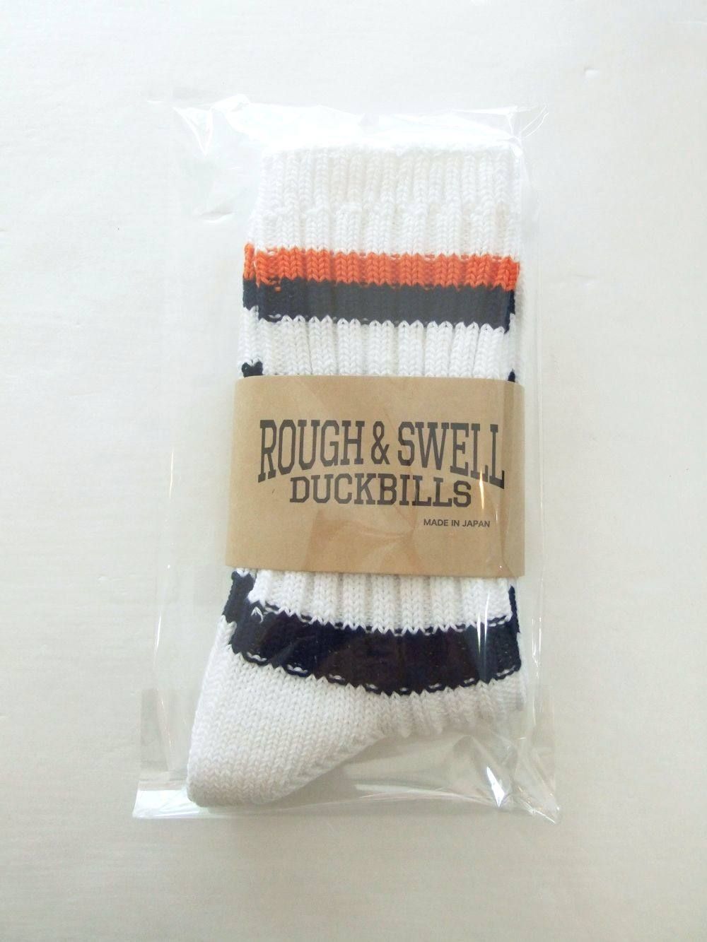 ZEBRA SOX   ボーダーカラーソックス ( ホワイト×ネイビー ) RSA-19205