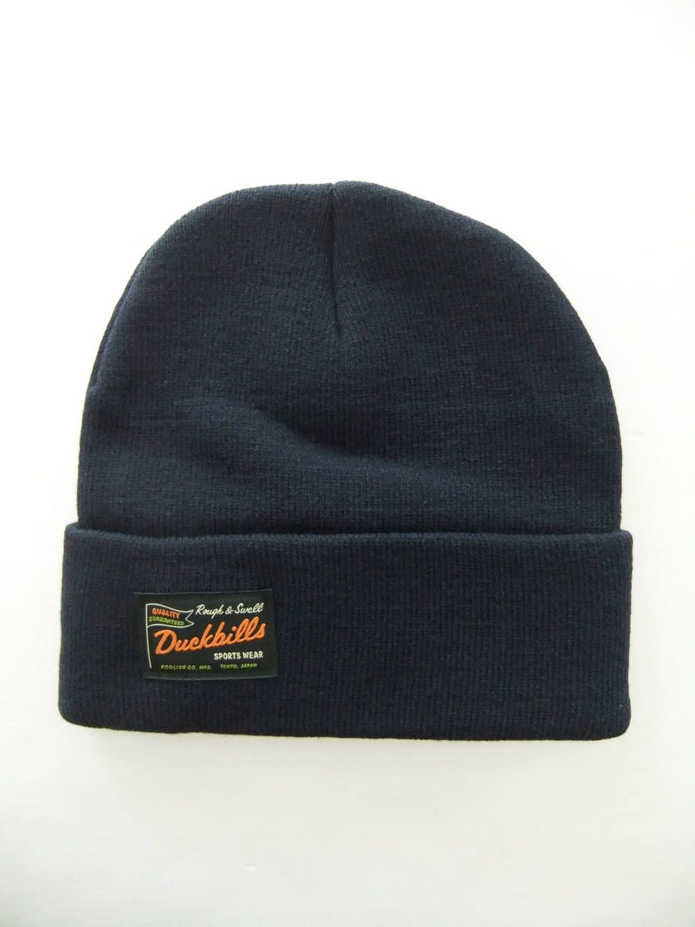ROUGH BEANIE   ロゴニットキャップ ( ネイビー ) RSA-19204