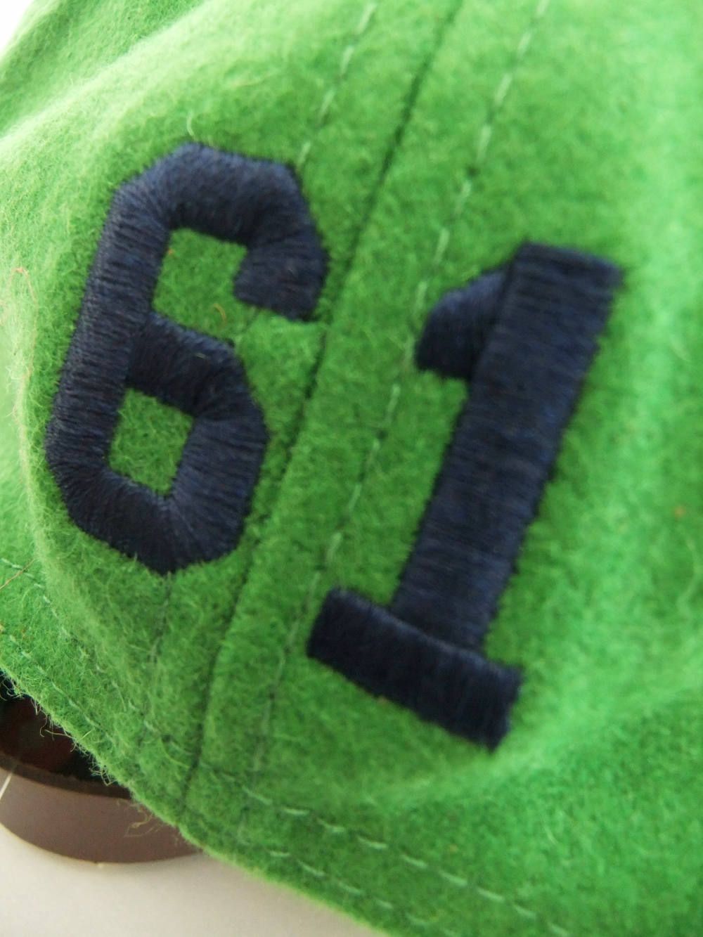 FLANNEL B.B Cap 2  ロゴ入りキャップ ( グリーン ) RSA-19201