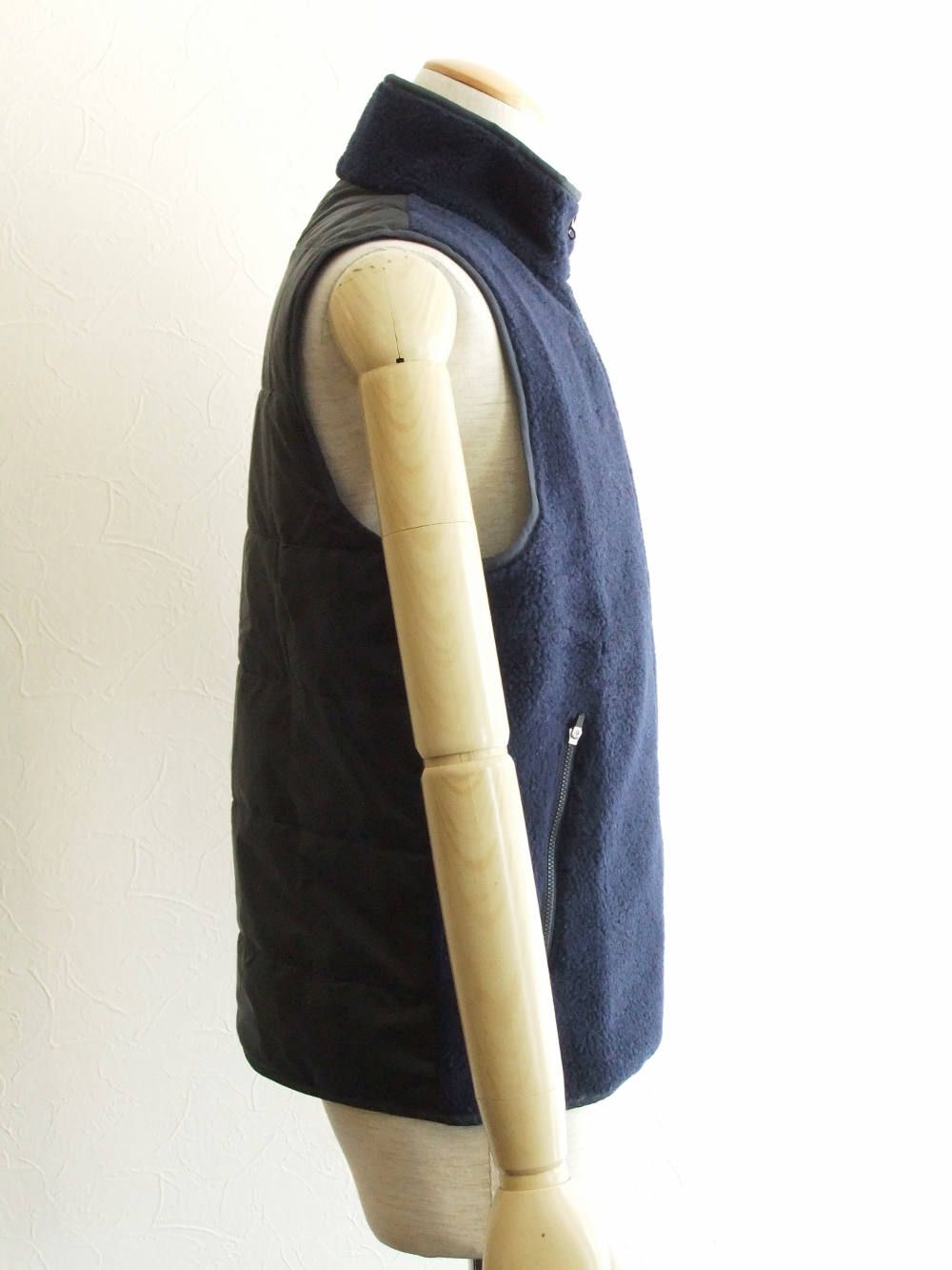 HUNTER VEST シープボアベスト ( ネイビー ) RSM-19243