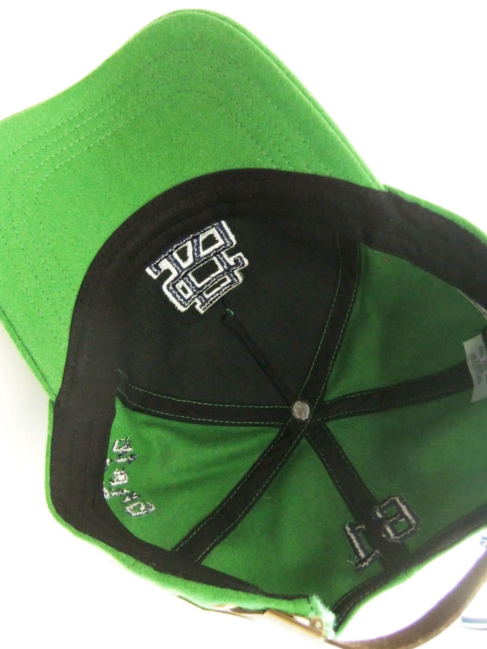 FLANNEL B.B Cap 2  ロゴ入りキャップ ( グリーン ) RSA-19201