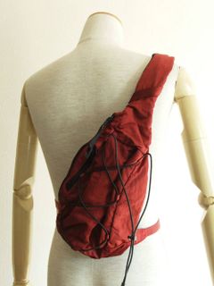 GOGGLES  MINI BACKPACK ゴーグル ボディバッグ ( ボルドー )  07CMAC199A