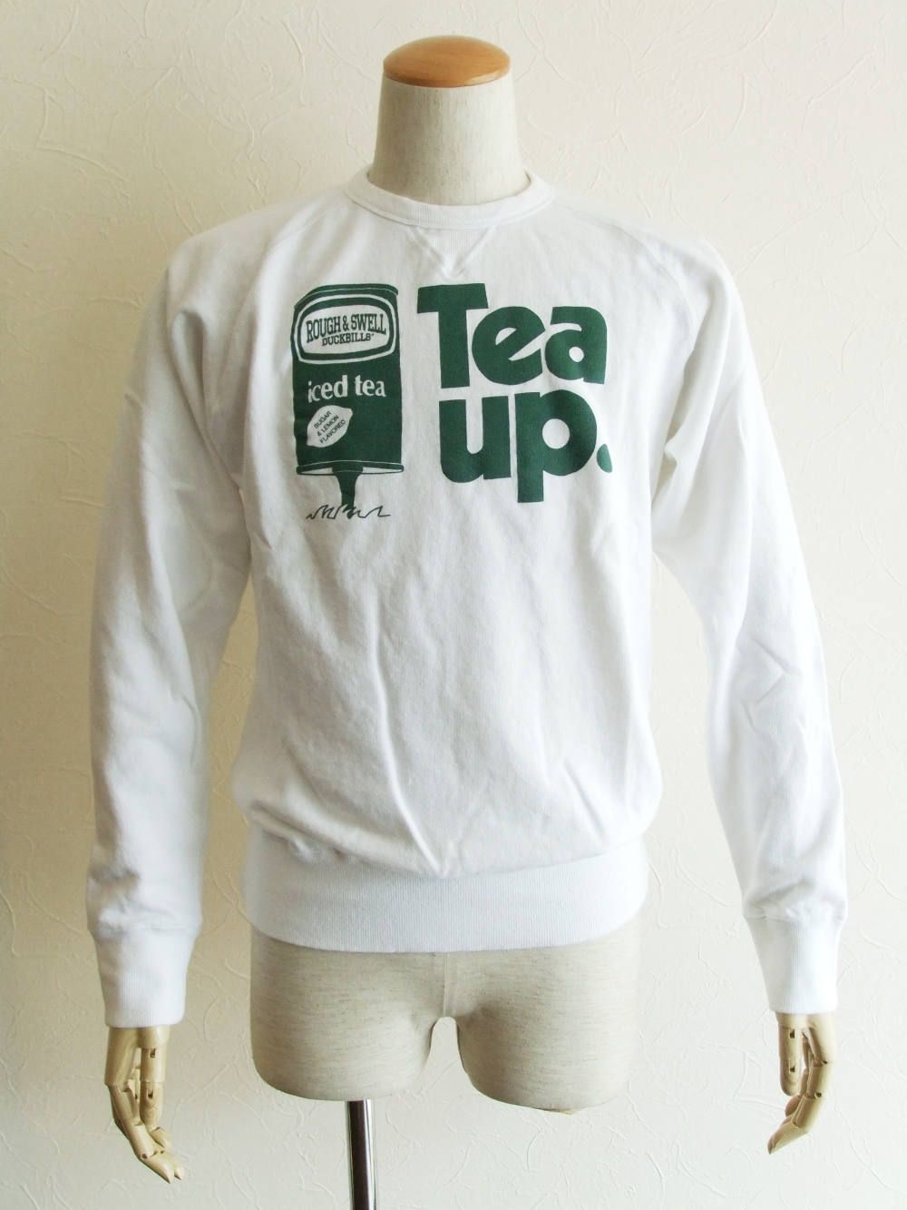 TEA UP SWEAT ヴィンテージ裏毛トレーナー  RSM-19221