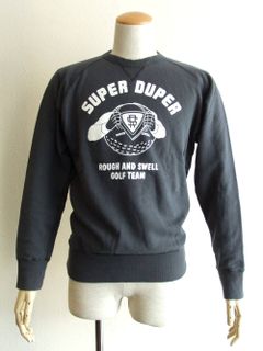 SUPER DUPER SWEAT ヴィンテージ裏毛トレーナー  RSM-19224
