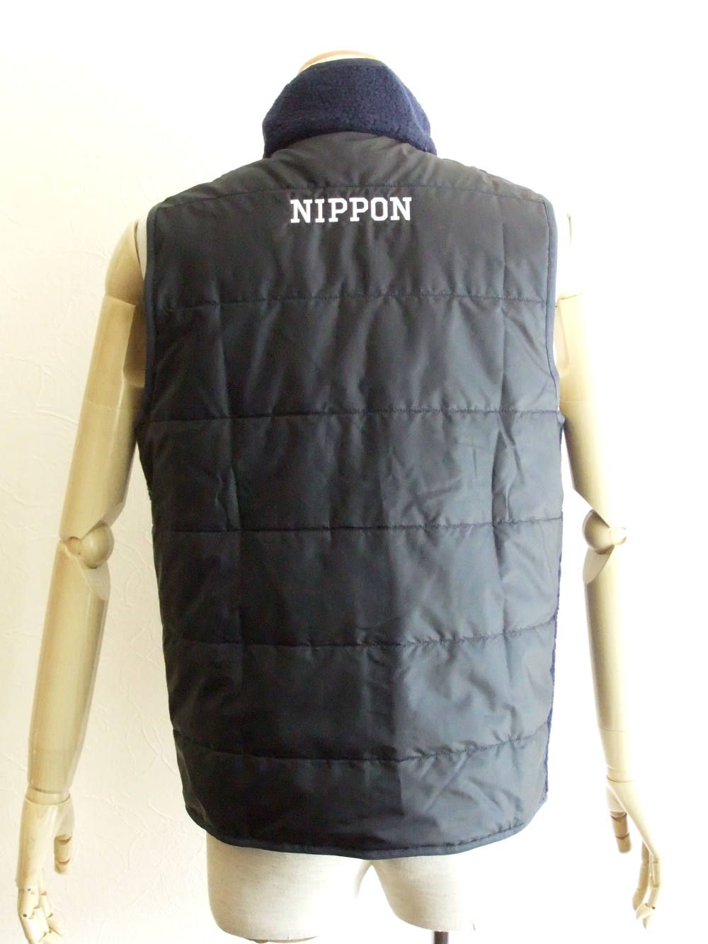 HUNTER VEST シープボアベスト ( ネイビー ) RSM-19243
