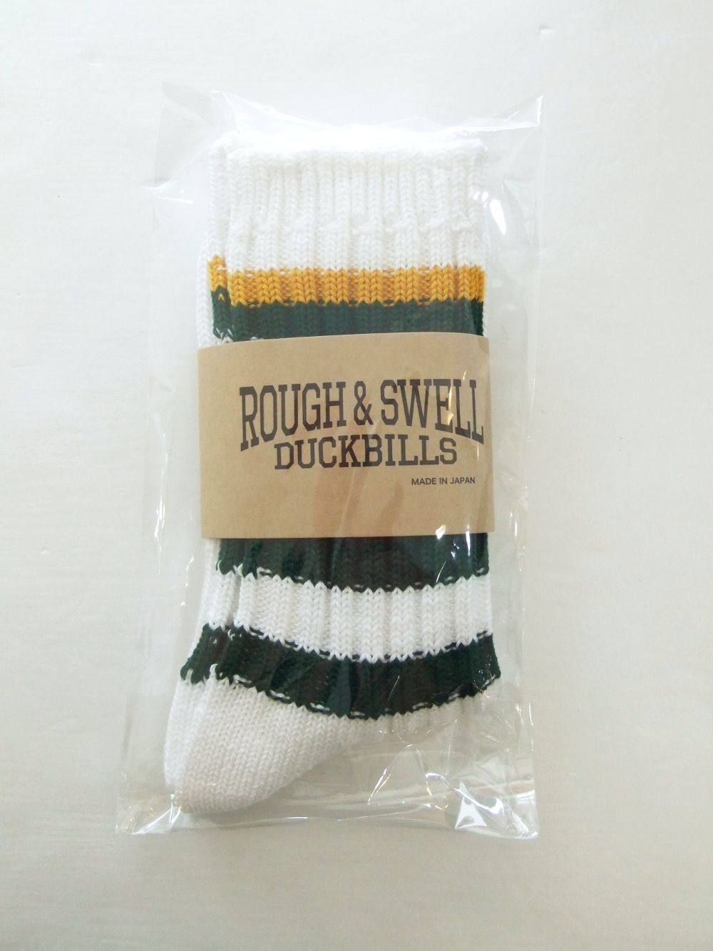 ZEBRA SOX   ボーダーカラーソックス ( ホワイト×グリーン ) RSA-19205