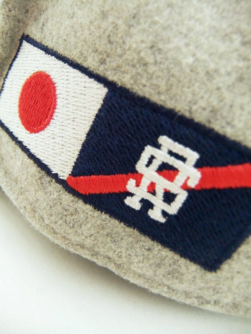 FLANNEL B.B Cap 2  ロゴ入りキャップ ( グレー ) RSA-19201