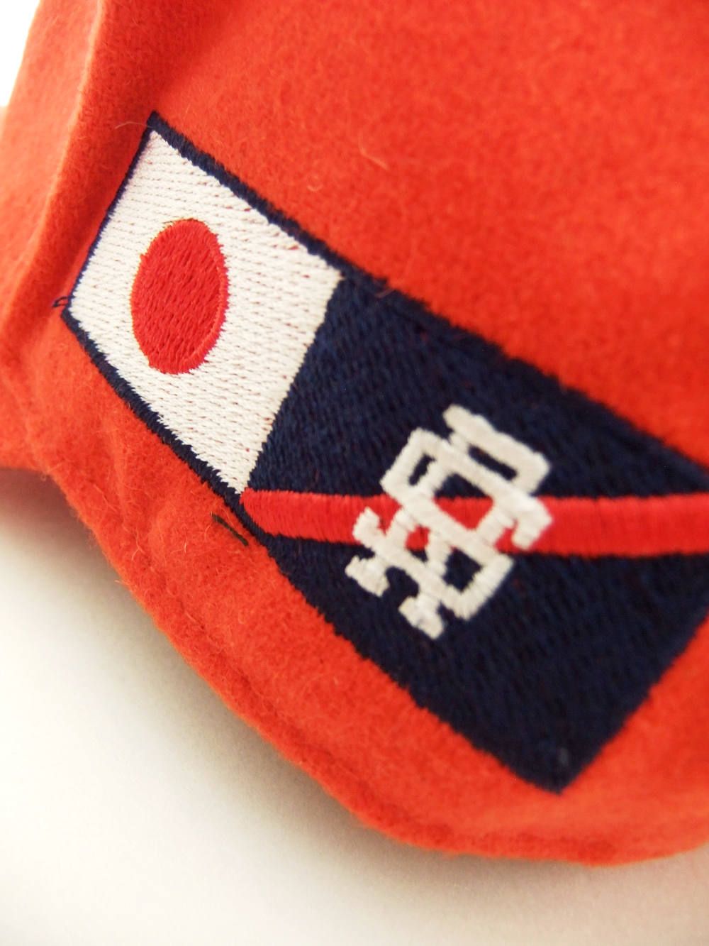 FLANNEL B.B Cap 2  ロゴ入りキャップ ( レッド ) RSA-19201