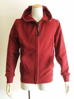 GOGGLES SWEAT PARKA ゴーグル ジップアップ パーカー ( ボルドー )  07CMSS003A005086