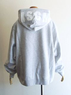 《LADIES》 ロゴ スウェットフーディー   (グレー) MDM68-195798