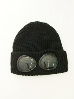 GOGGLES KNIT CAP ゴーグル ニット帽 ( ブラック )  07CMAC213A