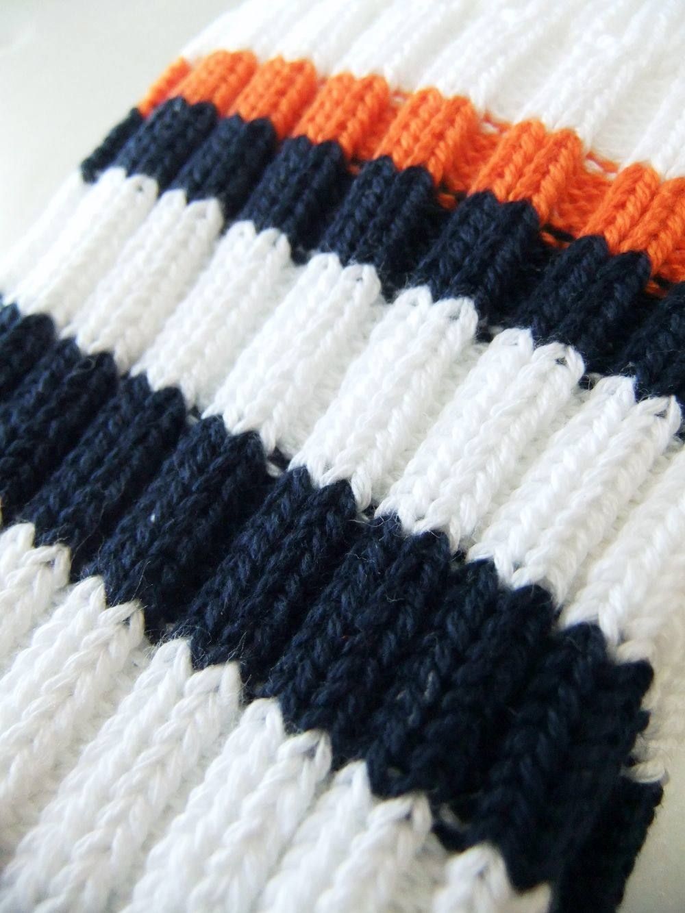 ZEBRA SOX   ボーダーカラーソックス ( ホワイト×ネイビー ) RSA-19205
