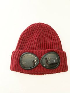 GOGGLES KNIT CAP ゴーグル ニット帽 ( ボルドー )  07CMAC213A