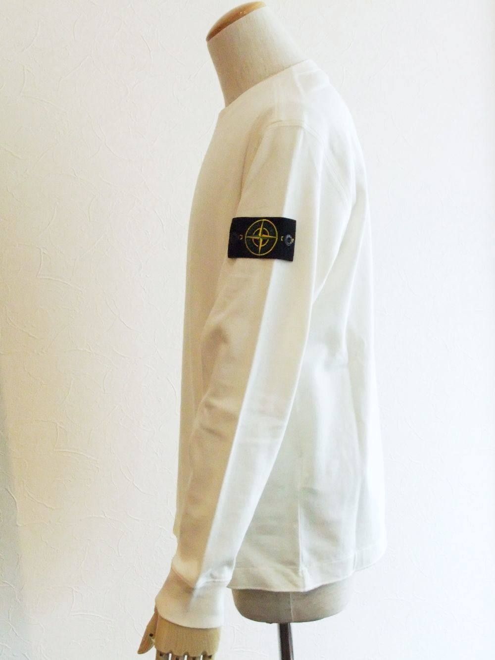 ロゴ クルーネック L/Tシャツ ( WHITE )  62350