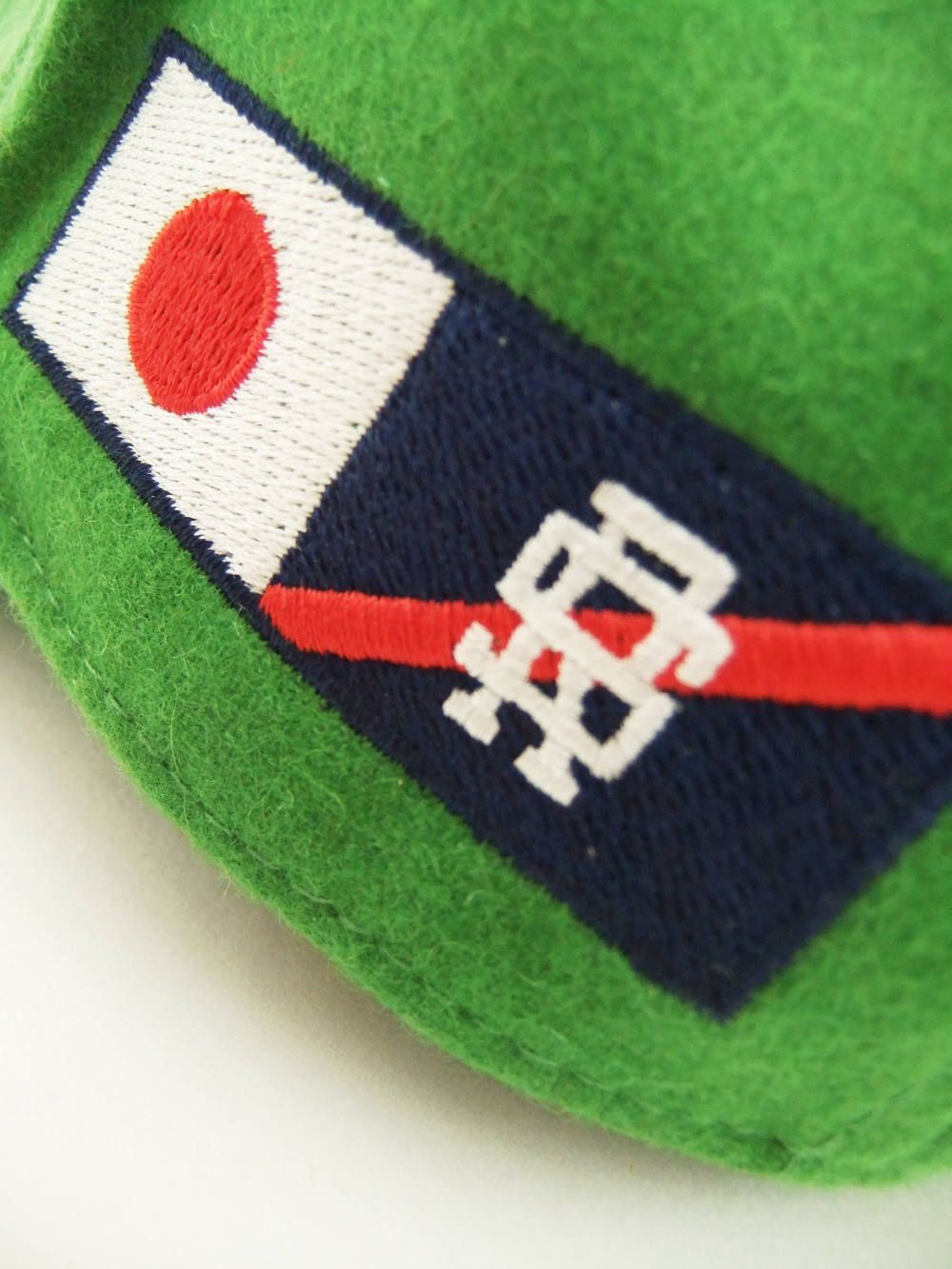 FLANNEL B.B Cap 2  ロゴ入りキャップ ( グリーン ) RSA-19201