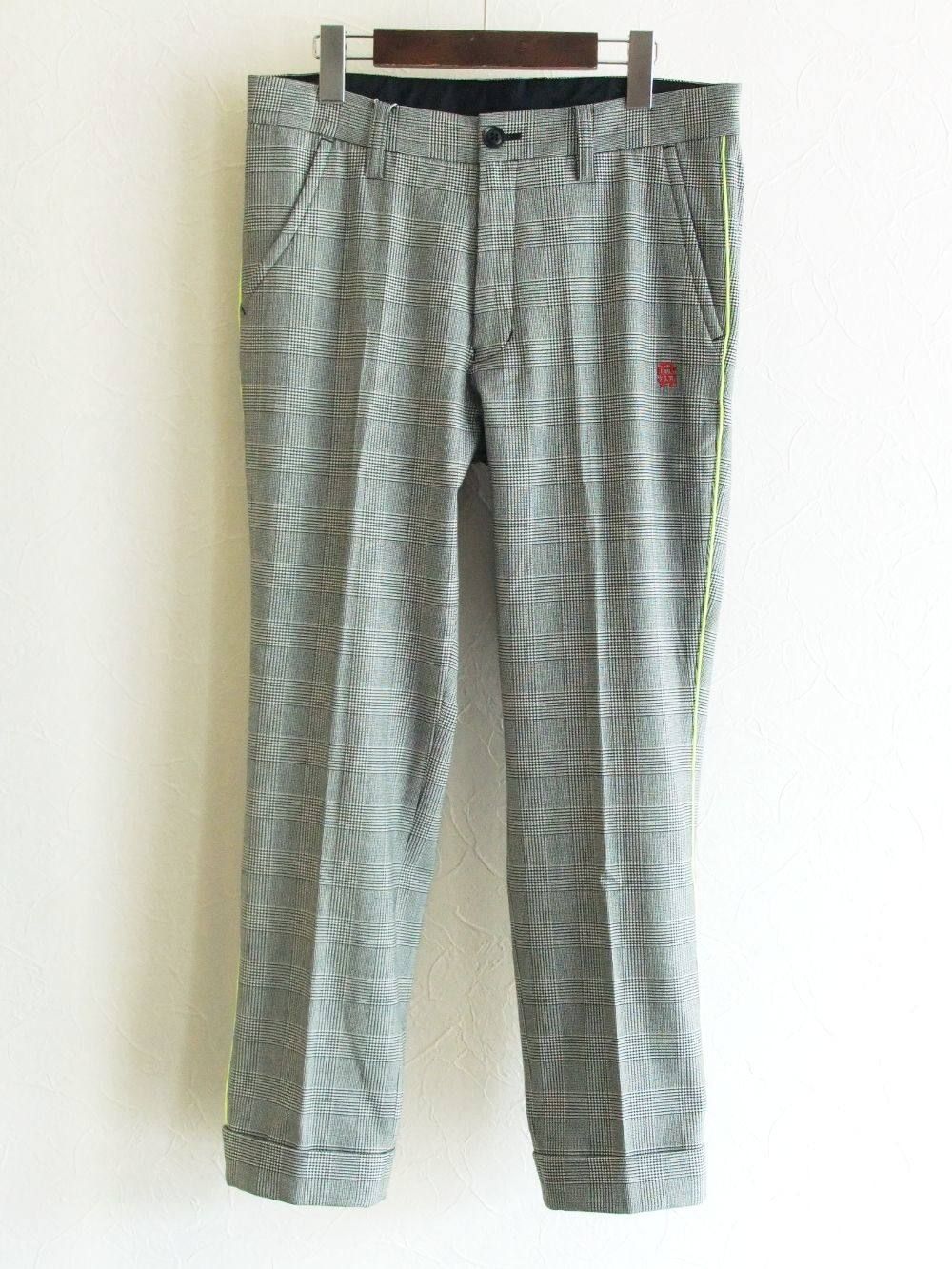 ANDERSON PANTS  ストレッチ チェック柄パンツ RSM-19253
