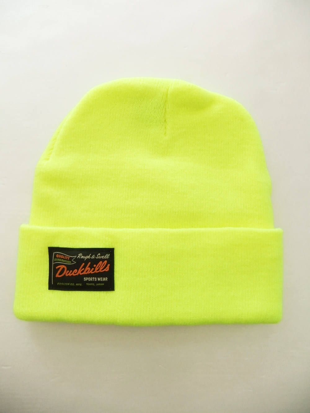 ROUGH BEANIE   ロゴニットキャップ ( イエロー ) RSA-19204