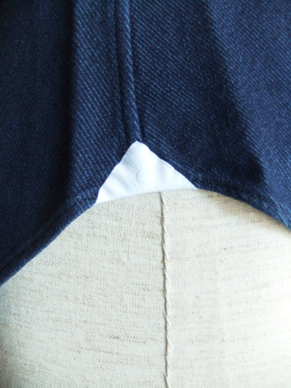 ウォッシャブル INDIGO ツイルシャツ  92031379000L84