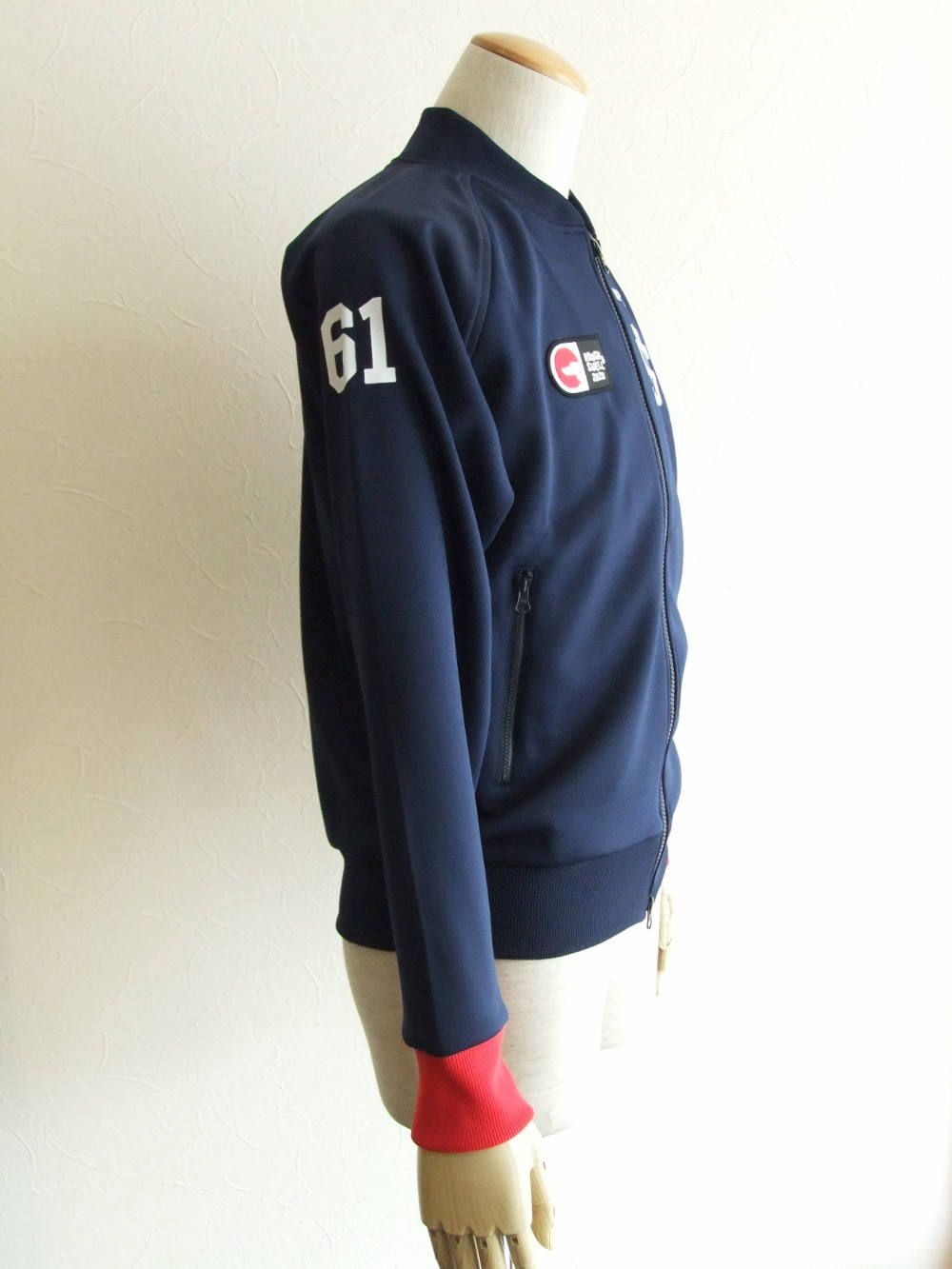RED RIB TRACK TOP  トラックジャケット  RSM-19204
