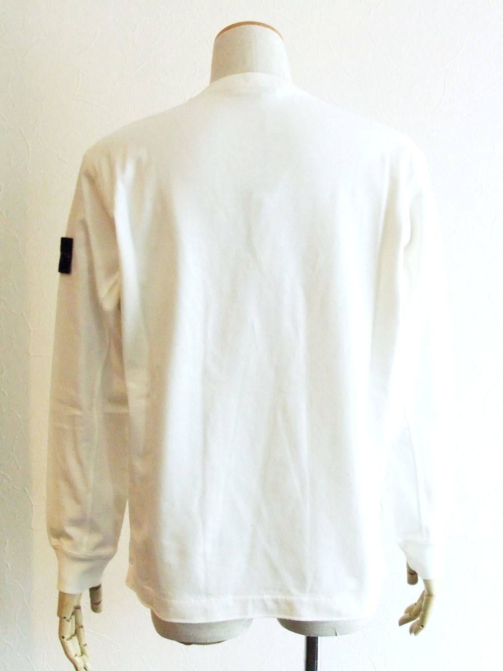 ロゴ クルーネック L/Tシャツ ( WHITE )  62350