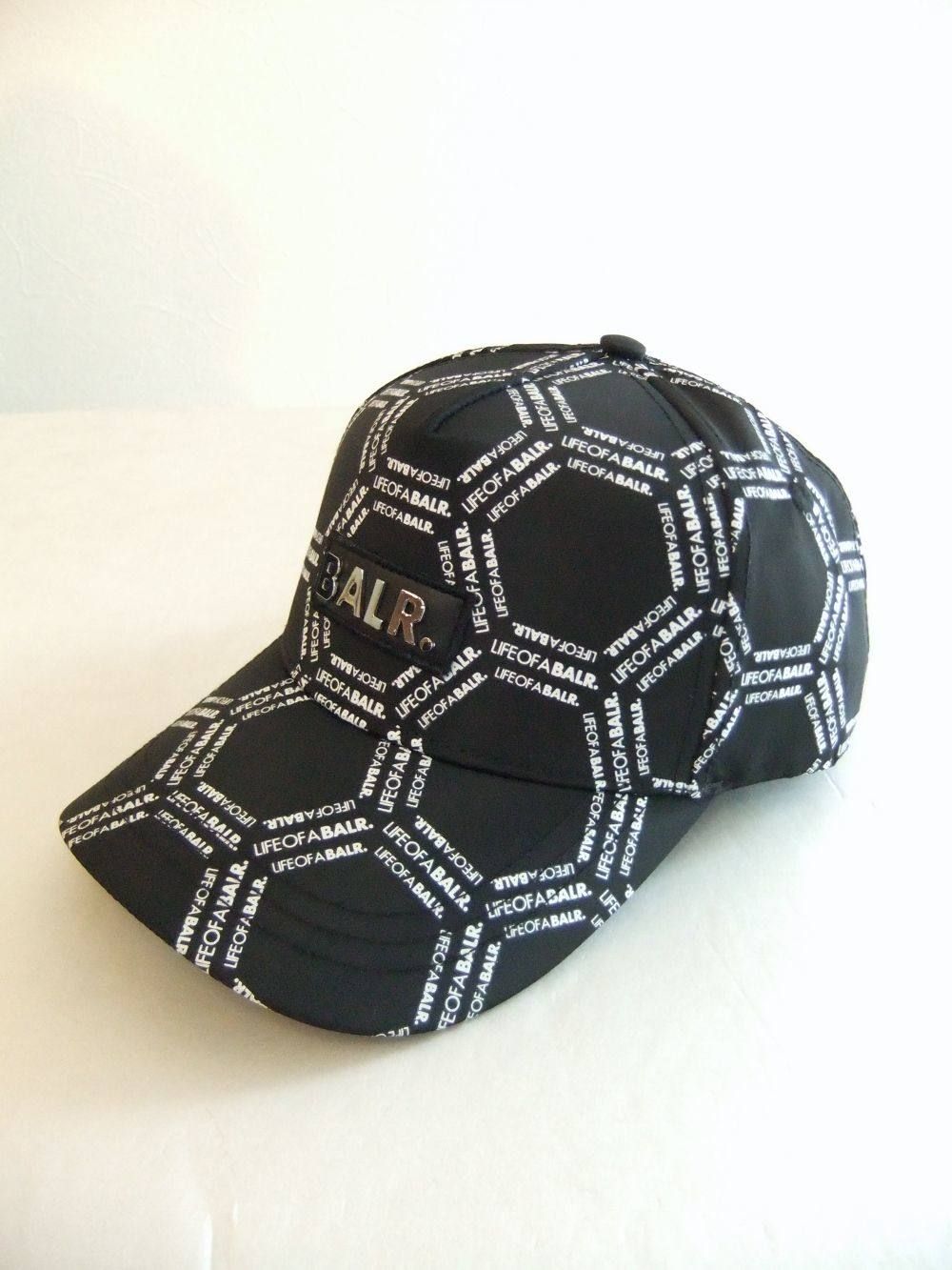 ロゴ キャップ BALR. LOAB HEXAGON CLASSIC CAP (ブラック