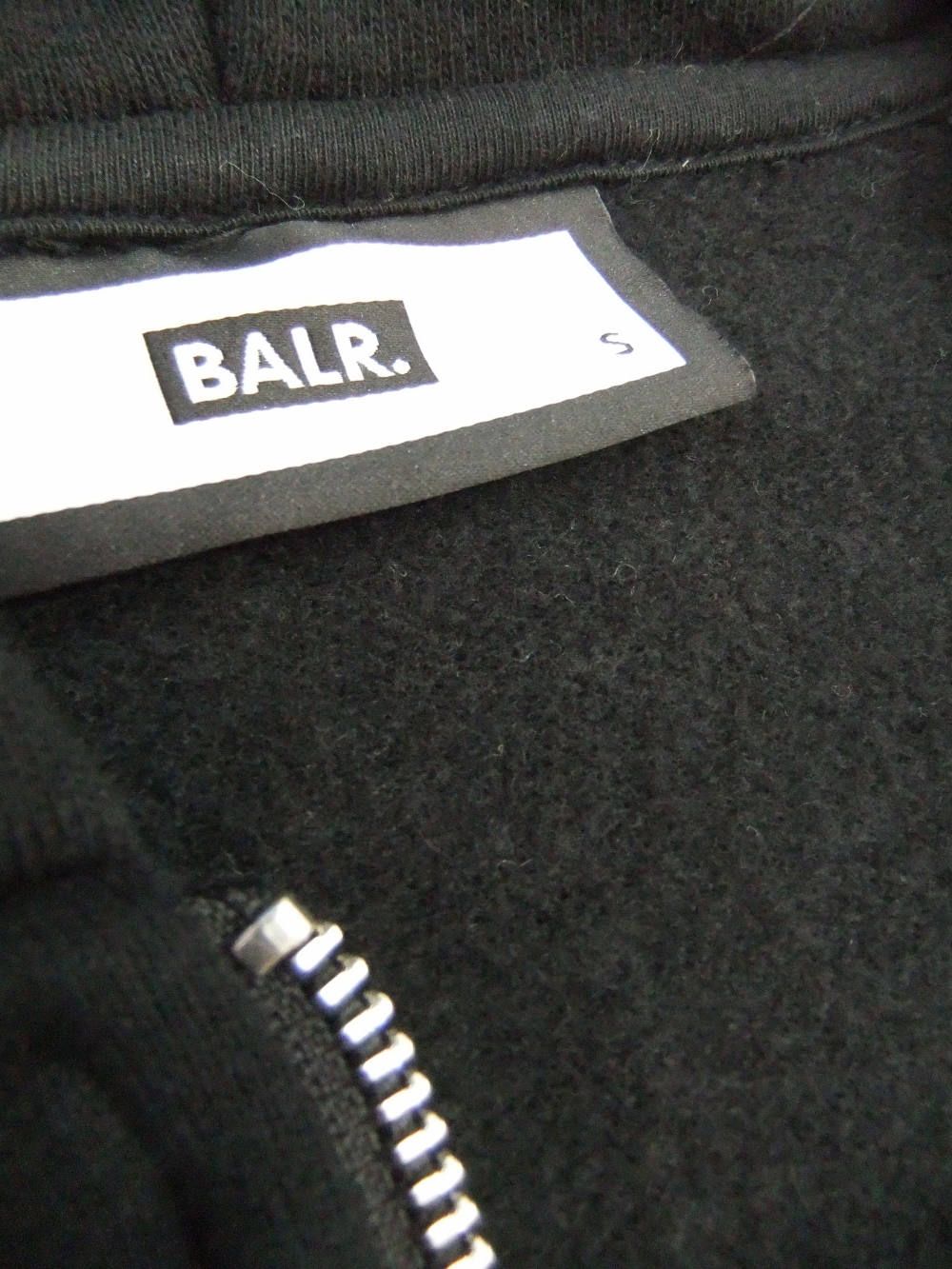 ロゴテープ スウェットパーカー ( BLACK )  BALR. TAPE HOODIE