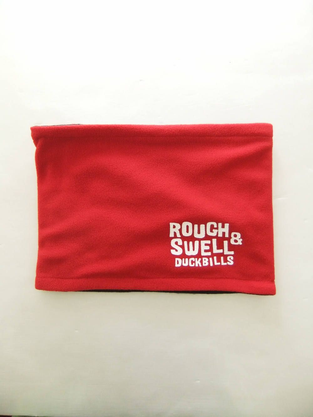 TAYLOR NECK WARMER ( RED/GRAY )  フリース ネックウォーマー