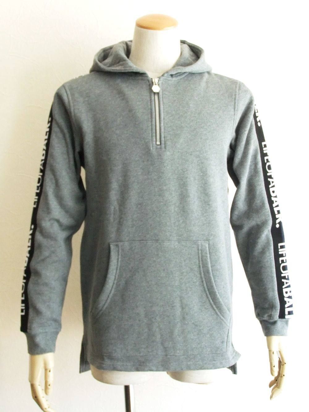 ロゴテープ スウェットパーカー ( GRAY )  BALR. TAPE HOODIE