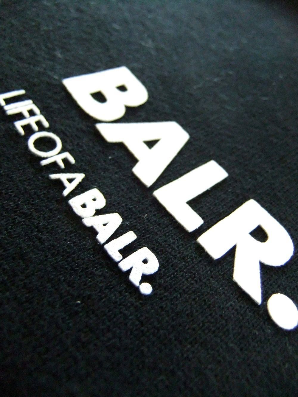 ロゴ ジップアップ パーカー BALR.  LOAB TAPE ZIPPED HOODIE
