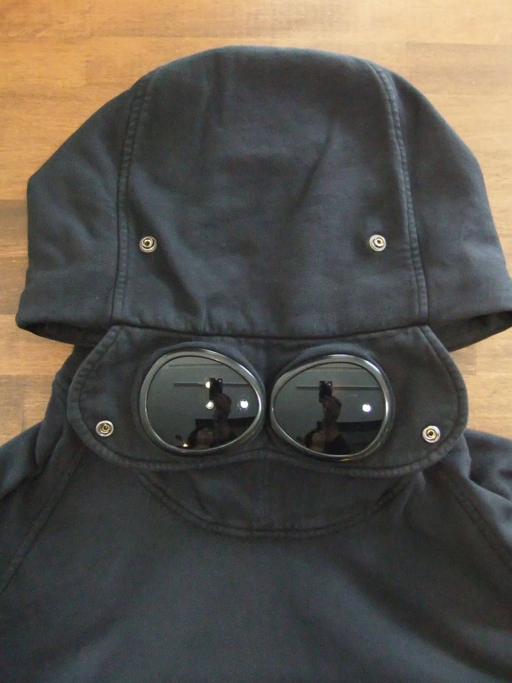 GOGGLES SWEAT PARKA ゴーグル  フーデット"スウェット ( ブラック )  07CMSS257A0056000
