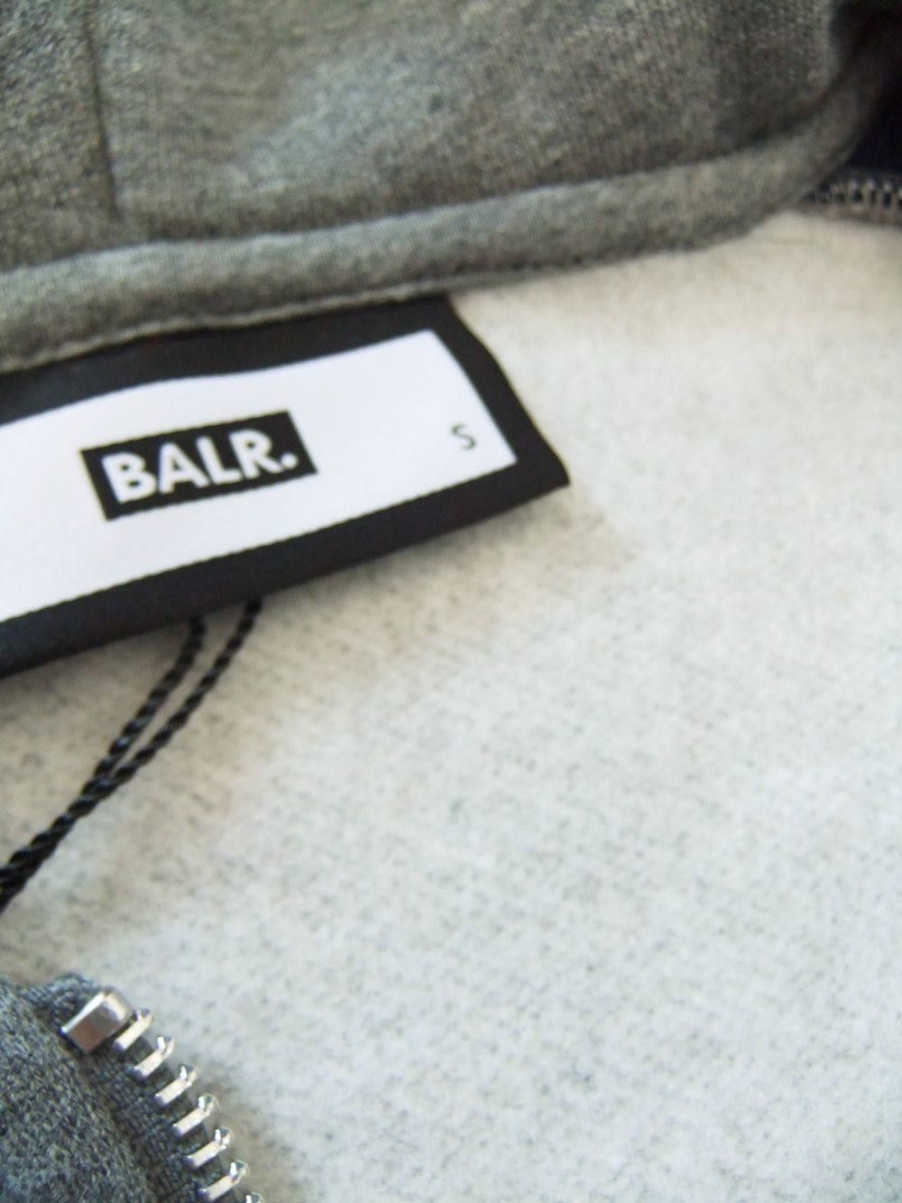 ロゴテープ スウェットパーカー ( GRAY )  BALR. TAPE HOODIE