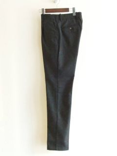 VERDI/M  ヴェルディ M ( グレー )   ウール ストレッチ  1プリーツ パンツ