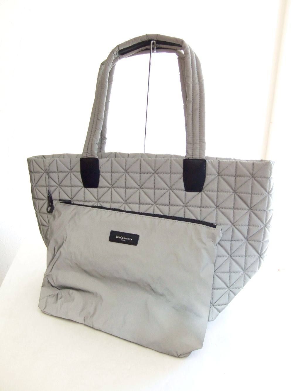 VEE TOTE 2WAY ミディアム トートバッグ  (グレー リフテクティブ)