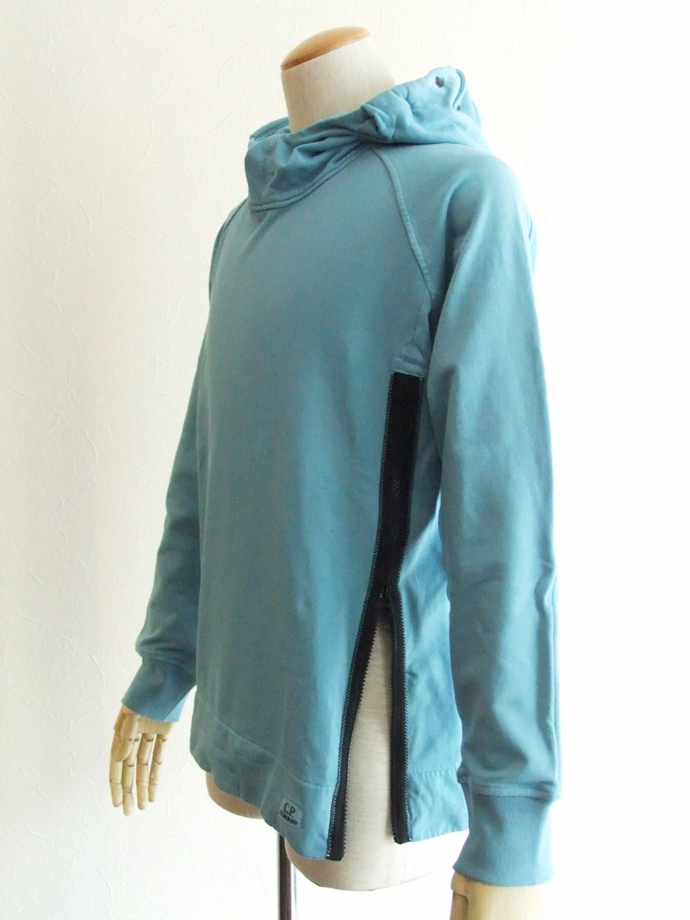 GOGGLES SWEAT PARKA ゴーグル  フーデット"スウェット ( ブルー)  07CMSS257A0056000