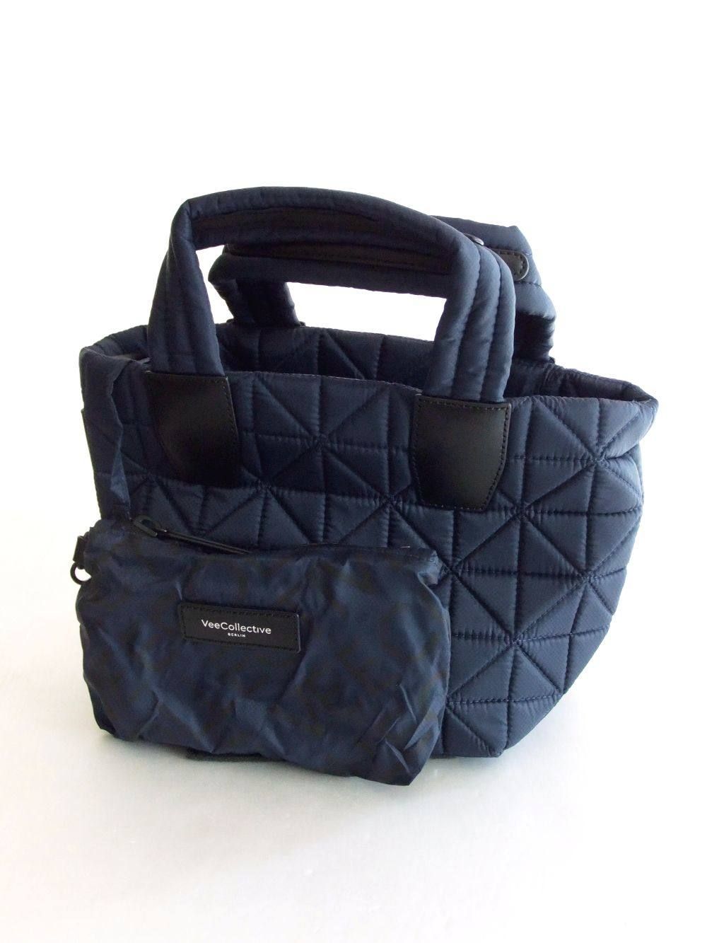 VEE TOTE 2WAY ミニ トートバッグ  (ミッドナイト ブルー)
