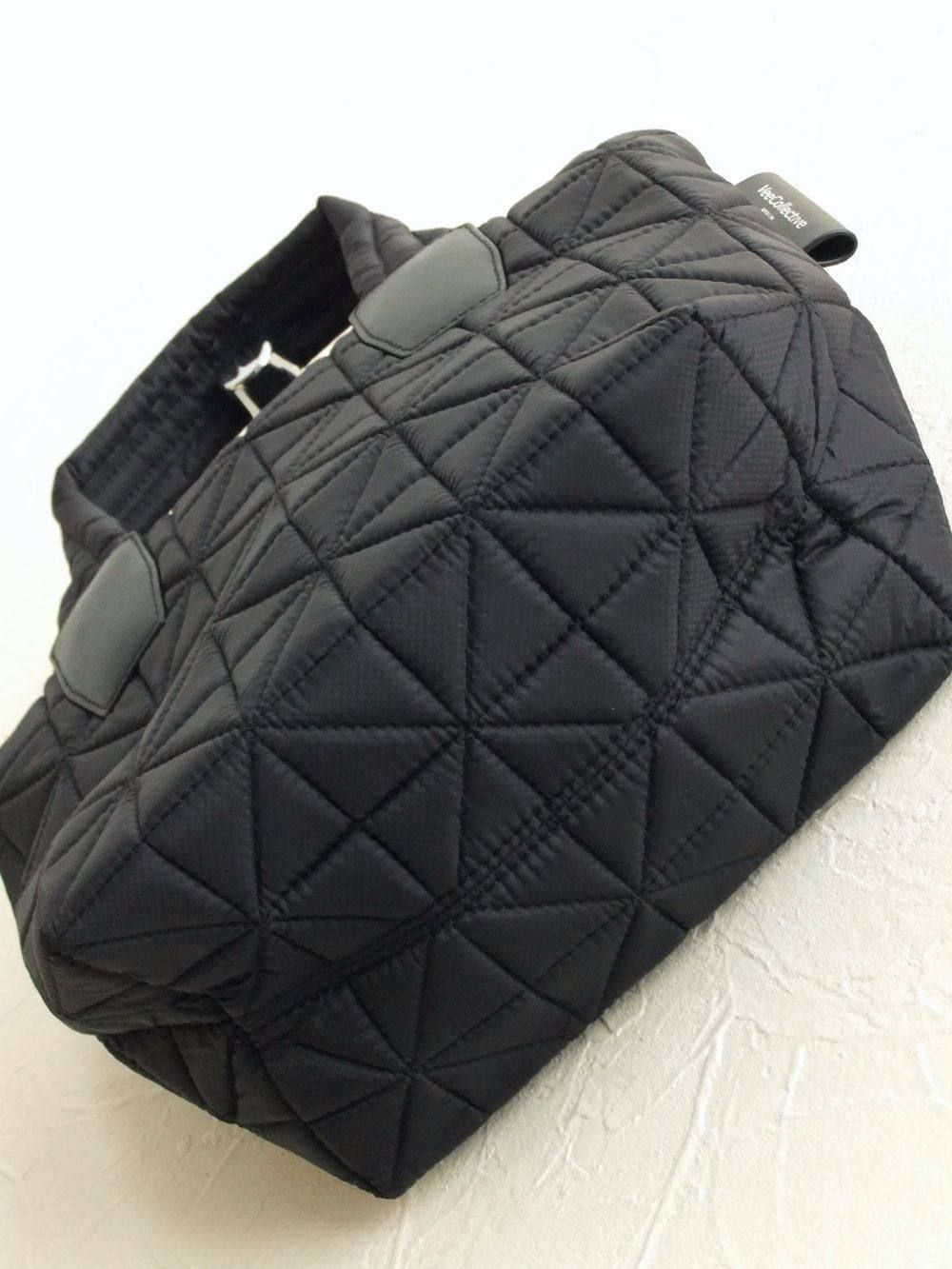 VEE TOTE 2WAY ミニ トートバッグ  (ブラック)