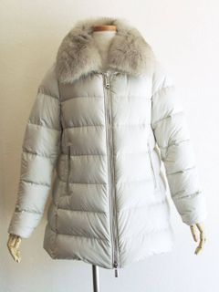 DORADO  フォックスファー 付き ミディアム ダウンコート (38 size)