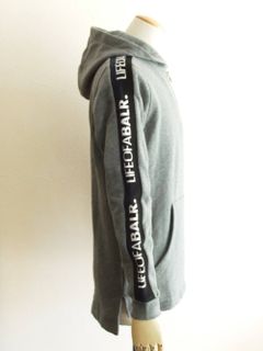 ロゴテープ スウェットパーカー ( GRAY )  BALR. TAPE HOODIE