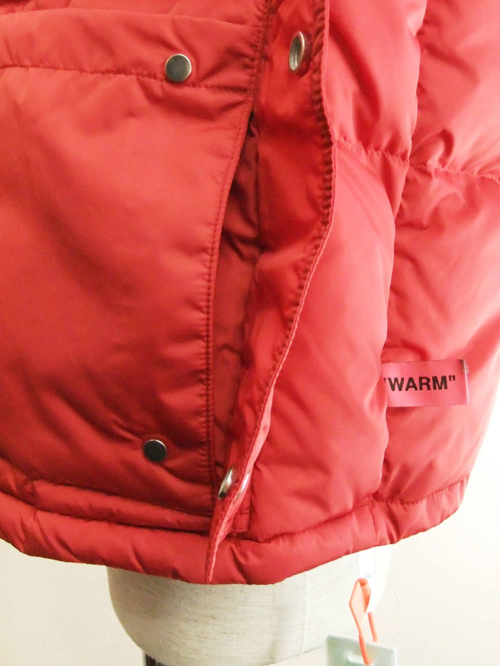 OFF WHITE RUBBER DOWN JACKET  ダウンジャケット