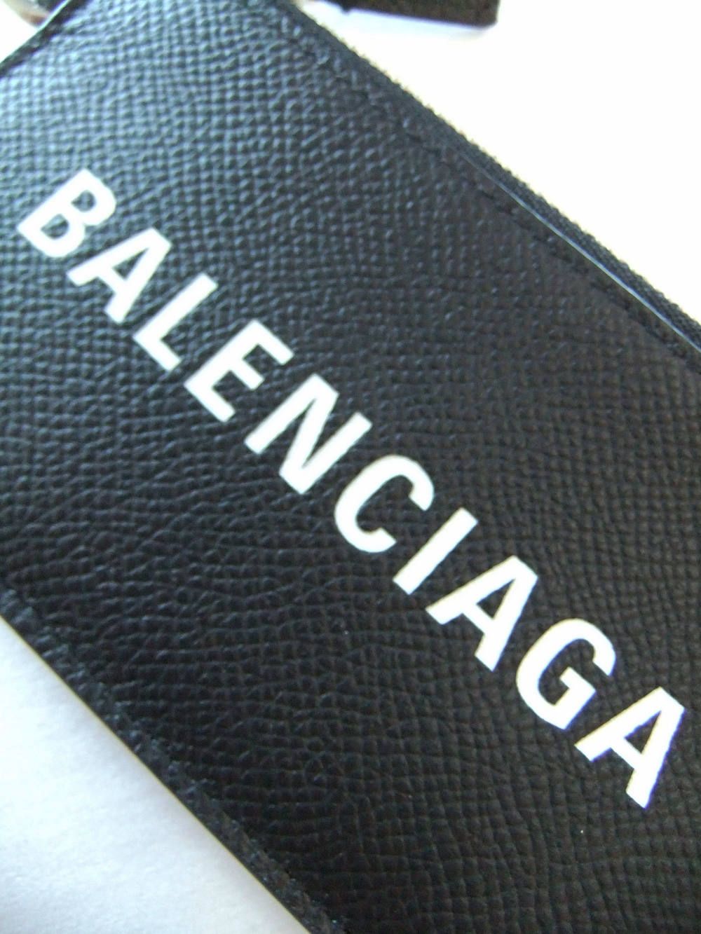 BALENCIAGA - キーリング付きキャッシュ カードケース 594548-00TV3 
