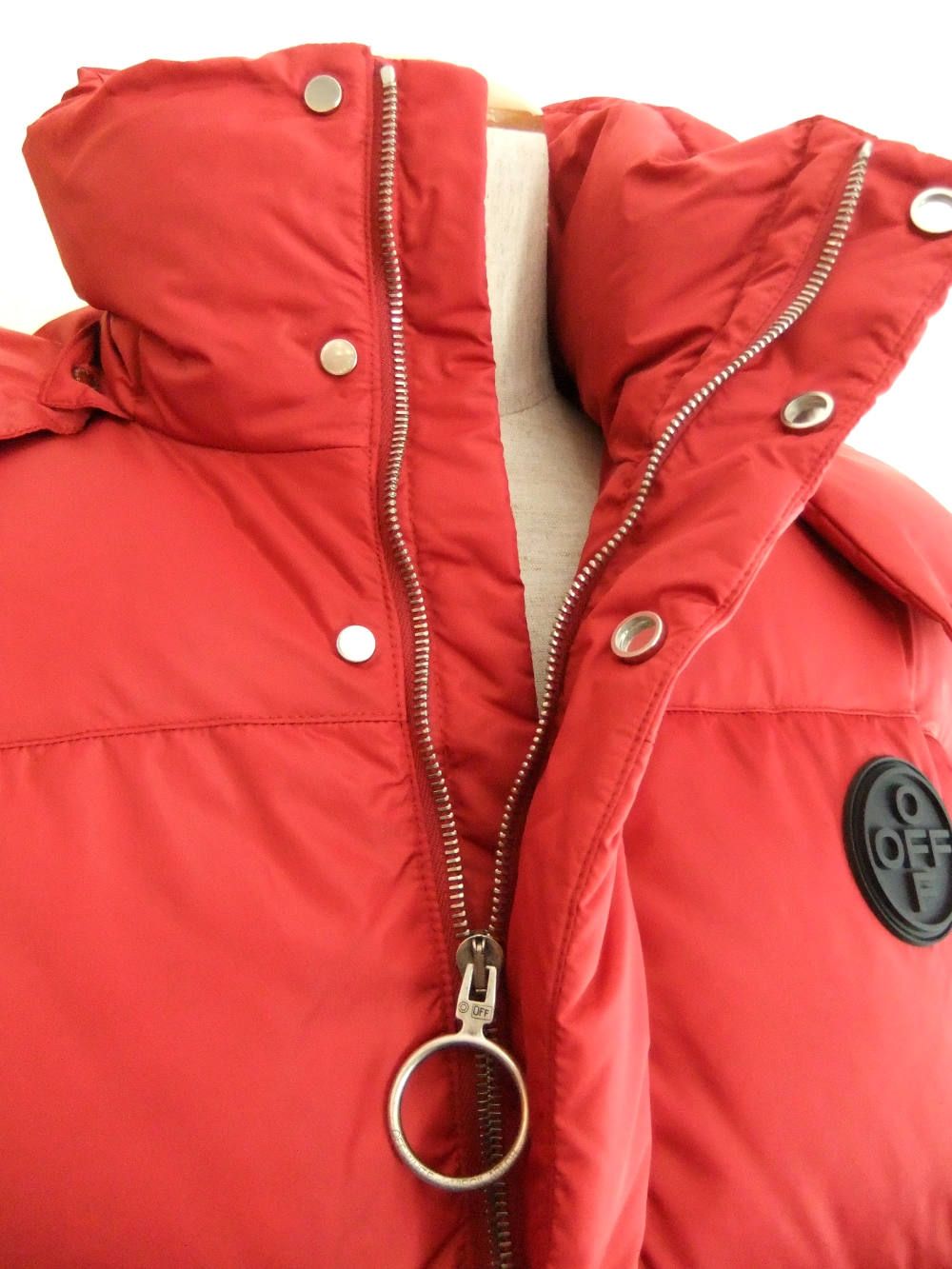 OFF WHITE RUBBER DOWN JACKET  ダウンジャケット