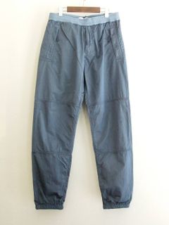 NYLON METAL RIPSTOP PANTS ナイロンメタルパンツ ( BLUE/GRAY )  711530536