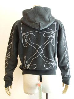 ABSTRACT ARROWS SLIM HOOD  プルオーバーパーカー
