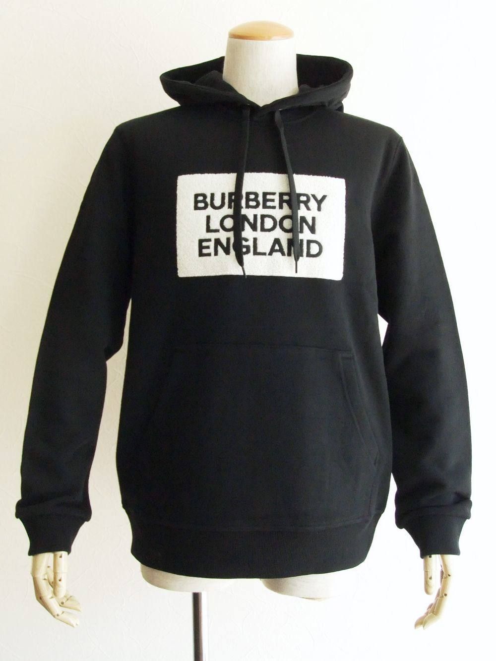 BURBERRY - ロゴアップリケ コットンフーディー | 4.444glad
