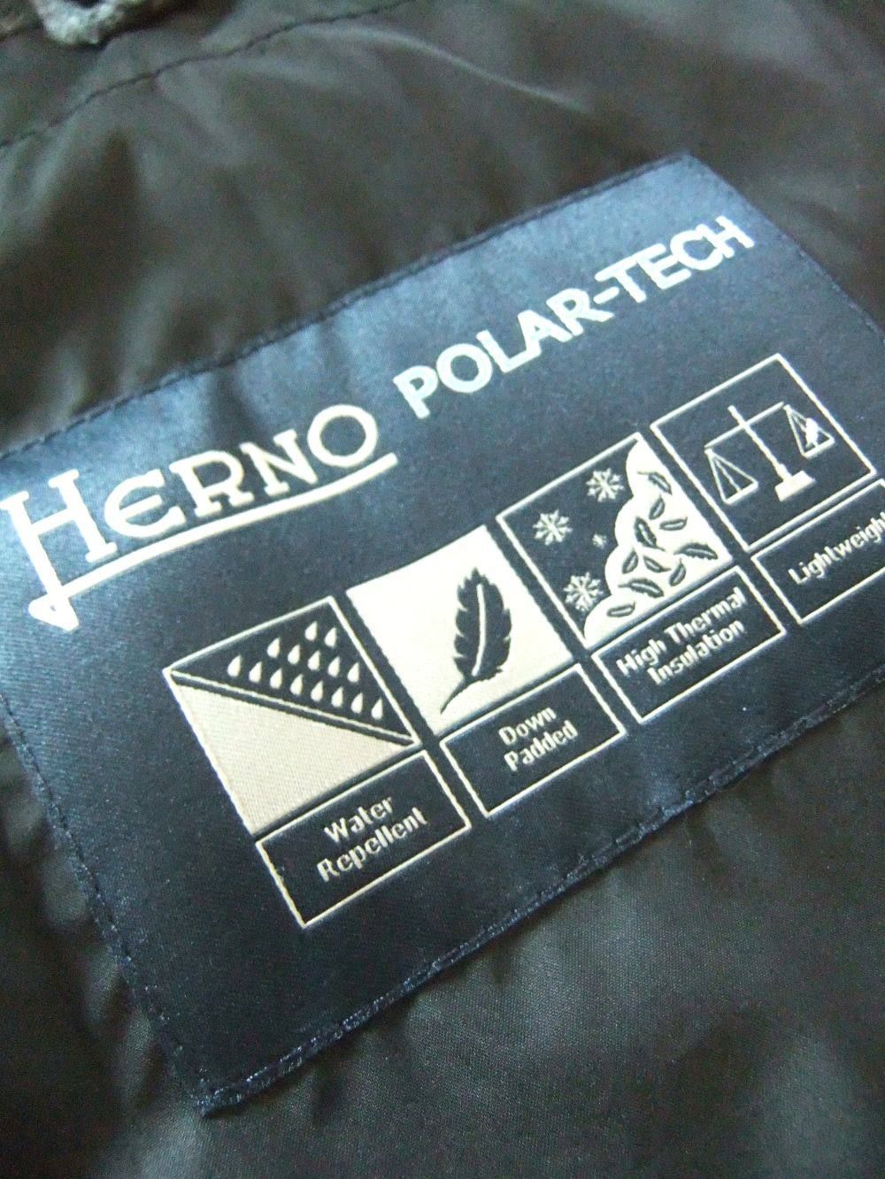 POLAR-TECH ファー付き ダウン ブルゾン