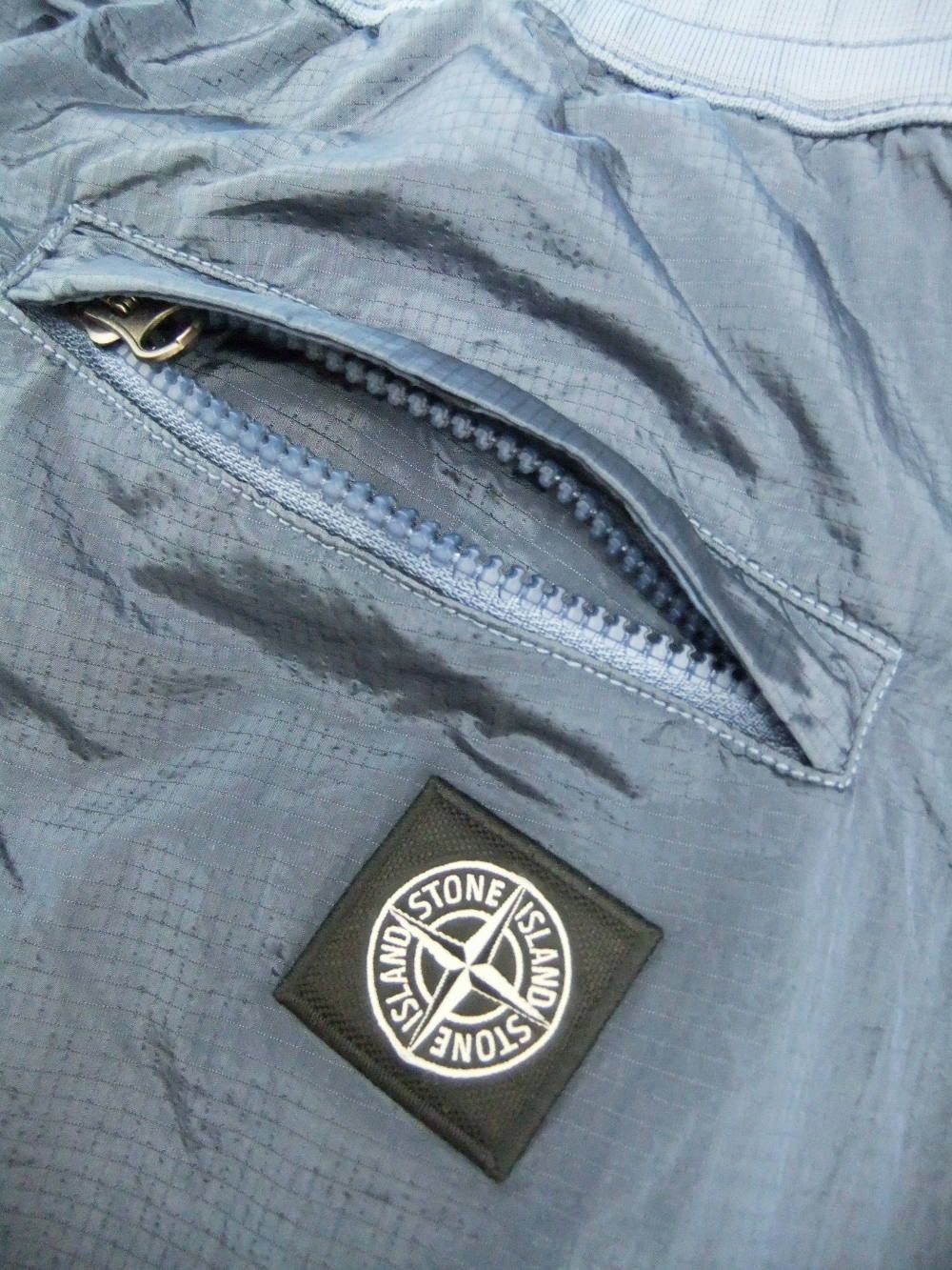 NYLON METAL RIPSTOP PANTS ナイロンメタルパンツ ( BLUE/GRAY )  711530536