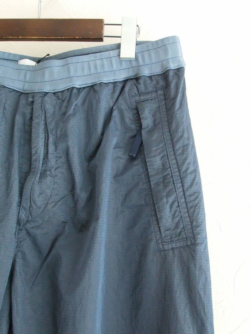 NYLON METAL RIPSTOP PANTS ナイロンメタルパンツ ( BLUE/GRAY )  711530536